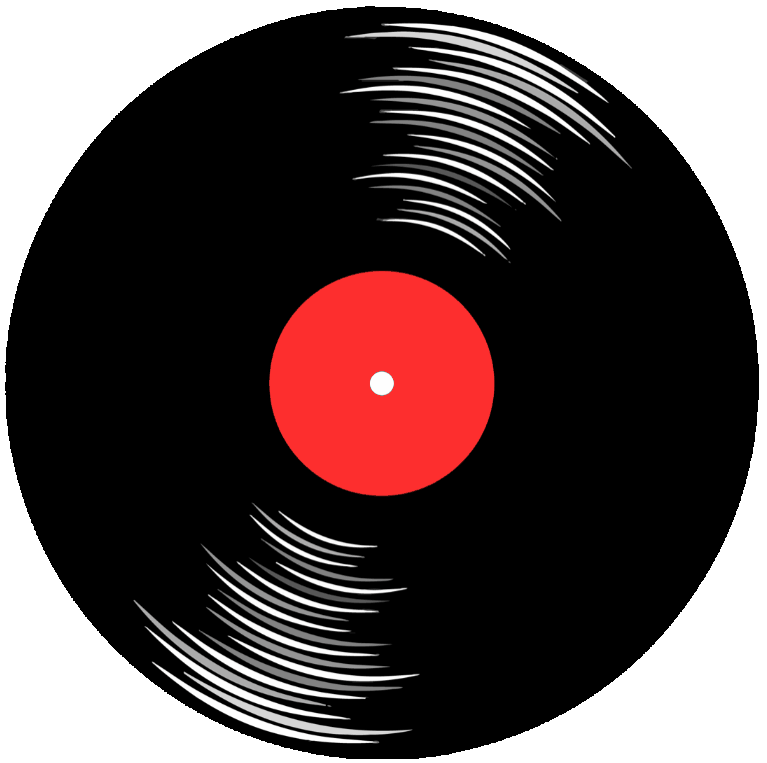 Disco de Vinil rodando
